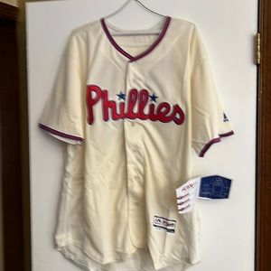 Brand new Phillies Franco jersey size 48